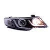 مصباح الرأس لـ Kia Forte LED المصابيح الأمامية 2009-2014 DRL DRL Turn Signal High Beam LED مصابيح النهار