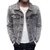 Vestes pour hommes Mode Denim Veste Hommes Street Style Hip Hop Casual Manteau Coton Lâche Jeans Streetwear Survêtement Plus La Taille 5XLMen's