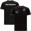 NOVO PARA MERCEDES F1 Racing Team Polos T-Shirt Motorsport Auto Petronas Summer Summer Quick Dry Breathable Não desapareça Cold Feeling8884440