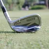 Mężczyźni praworęczne kluby golfowe AF-706 Golf Irons Zestaw 5-9 P A Iron Club R/S Flex Steel lub Graphit Salk
