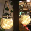 Solar Wall Lights Light Outdoors Round Waterproof Led Garden Fairy Lamp For Balcony Party Yard Decoration Star Night
