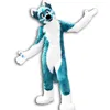 Halloween Fursuit Husky Dog Mascot Costumes Christmas Party Dress Cartoon Character Carnival Advertising Birthday Party Costume Outfit