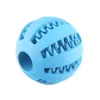 5cm Pies Pies Toys Ball Funny Interactive Elastyczność Pies Pies Chew zabawka na pies ząb czysta kulka jedzenia wyjątkowo gumowa kulka B0504