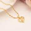 Pendant Necklaces Heart Cross And Romantic Jewelry Fine Gold Filled For Womens Wedding Gift Girlfriend Wife GiftsPendant