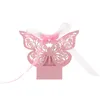 Favor Holders Butterfly Laser Cut Hollow Carriage Favors Gifts Box Candy Boxes With Ribbon Wedding Party