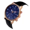 2022 Quartz Watches Men Business Mens Watch Luxury Simple Sport Sport Популярные кожаные часы запясть
