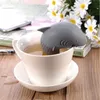 Shark Tea Infuser Silicone Sinters Gereedschap Thee Satisf Infuser Filter Lege Bag Leaf Diffuser Bruiloft Decoratie Geschenken