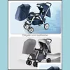 Twin Strollers Can Sit And Lie Face To Face With Proof Folding Trolley Be Folded Quickly1 Drop Delivery 2021 Strollers# Baby Kids Mater