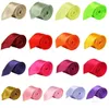 New Polyester silk ties Slolid color Satin Plain Neckties Party Wedding ties for men 24colors fashion Necktie Sufficient stock SY222