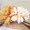 Xthree good Quality Summer Women Raffia Straw Cap Ladies Big Brim Sun for Girl Beach Hat 220526