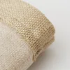 Embrulho de presente 10pcs Natural Burlap Linen Jute Sacos Sacos Favores Favores Bolsa de Pacote Candy Suppliesgift