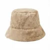 Beanie/Skull Caps Unisex Trendy Hat Spring Autumn Outdoor Plush Style Bucket Hats Winter Vacation Cap Warm Knitted Accessories Davi22