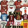 Kaka 90 91 Retro Soccer Jerseys Home Dorts 96 97 Gullit 02 03 04 Maldini Van Basten Ronaldo Inzaghi AC 06 07 09 10 Shevchenko Milan