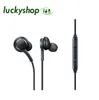S8 in-ear Stereo Cell Phone Earphones with Mic Volume Control Low Bass Noise Isolating Earbuds for Samsung galaxy S9