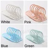 Wall Hanging Coat Hook Multi-layer Key Holder Scarf Hook Punch-free Handbag Towel Hooks Bathroom Wardrobe Storage Tidy Artifac BH6492 TYJ