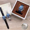 Europan o m e n's g Awatches Wristwatch Luxury DSinr Watch Helt autoatisk Chanical Tap Watch