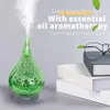 Epacket 3D Feuerwerk Glas USB Luftbefeuchter mit 7 Farbe LED Nachtlicht Aroma ätherisches Öl Diffusor Kühle Nebelmacher für Zuhause von296n