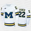 MIT College Hockey Navy Jersey Cam York Nick Blankenburg Thomas Bordeleau Brendan Morrison Matty Beniers Carl Hagelin Kent Johnson Red Berenson