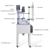 ZZKD Lab Supplies 100L Single Layer Glass Reactor for Various Process Dissolution And Chemical Pharmacy Reaction Stainless Steel Laboratory Instruments