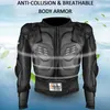 Vêtements de moto 1pcsVeste à manches longues avec autocollants magiques Respirant Réglable Équitation Racing Protecteur Armure Hx-p13 Protection GearMoto