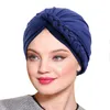 Hair toalha de cabelo algodão elástico bandana azul tampa ao ar livre bandanas gorro/caveira tampa de moda lenço de turbante adulto
