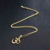 Kettingen hanger ketting hindoe boeddhistische aum om hindoeïsme yoga india vintage sieraden mannen/vrouwen bijoux295Z