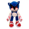 Quente 1993-2023 28-33cm Jogo de filme de anime Brinquedos de pelúcia Sonic Os mais novos e completos 16 estilos Presentes favoritos das crianças