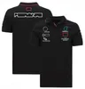 F1 Team Uniform New Shrose Sleeved Frail Racing Suit Polo Shirt Men and Women Fan Clothing Close Discual Equiped Top يمكن تخصيصها