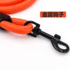 2022 Dog Collar And Traction Rope Nylon Dog Collars Pet Walking Leash For Medium Large Dogs Puppy 7Colors 4 sizes 1.2m length
