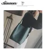 Evening Bags Simple Shoulder For Women Large Capacity Chain Bucket Handbags Quality PU Leather Totes Shopping Bag Bolsa FemininaEvening