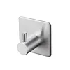 1PC Stainless Steel Towel Holder Bathroom Accessories Towel Rack Hang on The Wall Kitchen Storage Organizer Bag Hanger