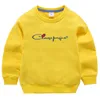 Sweat à capuche de couleur unie pour garçons et filles, pull en coton fin et décontracté à manches longues pour enfants, vêtements pour enfants, nouvelle collection automne 2022