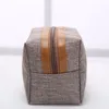 MyYshop Mode Tragbare Kosmetiktasche Einfache Square Taschen Pendel Lagerung Customized Logo Reißverschluss Handtasche