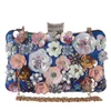 Cross Body Spring Handbags Handmade Flowers Diamond Small Chain Bag Single Shoulder289b