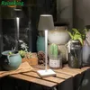 مصابيح طاولة تعمل باللمس قابلة للتعتيم من الألومنيوم Zafferano Poldina Pro مصباح لاسلكي لمطعم الطعام مع بطارية 5200 مللي أمبير في الساعة