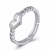 Pierścienie ślubne uwielbiają pierścień kobiety proste szafirowe panie mody ringwedding