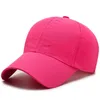AL0LULU Yoga sombreros hombres y mujeres gorras de béisbol moda tela de secado rápido sombrero para el sol gorras playa deportes al aire libre sombra de Color sólido