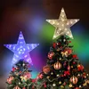 Thrisdar شجرة عيد الميلاد أعلى نجمة الجنية سلسلة أضواء عيد الميلاد ستار أدى جارلاند ضوء ل حفل زفاف حديقة عطلة ديكور 220408