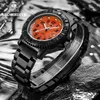 Addies Dive Men Fashion Casual Watch Calendar Display 50m Waterproof Tube Luminous Watch Orange Dial Rotating Bezel Quartz Watch 220521