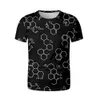 Drôle 3d T-shirt formule mathématique été Streetwear T-shirt mode col rond doux surdimensionné T-shirt passionné de mathématiques vêtements