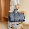 Saco de viagem moda negócios duffle sacos bagagem grande capacidade curta distância embarque fitness ombro único mensageiro bolsa 2310y