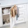 Hooks & Rails Punch-free Cutting Board Towel Holder Kitchenware Drying Rack Hanging Shelf Double Layer Kitchen Storage Cabinet OrganizerHook