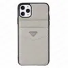Capa de bolso para cartão P de luxo para iPhone 14 14pro 14plus 14promax 13 Mini 13pro 12 12pro 11 Pro Max X Xs Xr Cover