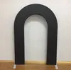 Party Decoration Pink Blue White Arch Backdrop Cover Solid Color Baby Shower Birthday Wedding Chiara Wall Panel Arched Metal Stand Fram