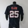 Mi208 NCAA College Ole Miss Beisebol Jersey Tim Elko Tamanho S-3XL Todo Costurado Bordado Branco Riscas Marinha