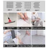 5pcs Wood Grain Floor Stickers 3D Wall Sticker PVC Waterproof Self Adhesive for Living Room Toilet Kitchen Home Decor 220328