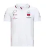 F1 racing polo shirt new team lapel body shirt the same style customization