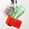 Kolorowe akrylowe uszczelnienie wodoodporne papierosy do przechowywania skrzynki do przechowywania pojemnik na skrytkę smycz dhl