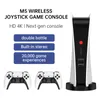 M5-PS5 Oyun Konsolu Host Video Gamebox 20000 Retro Arcade Oyunları Yerleşik Hoparlör 2.4G PS1/CPS/FC için Kablosuz Denetleyici