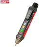 UNI-T UT12M Detector de voltaje de CA sin contacto Pluma indicadora Medidores Lápiz eléctrico Toma de lápiz Probador de voltímetro